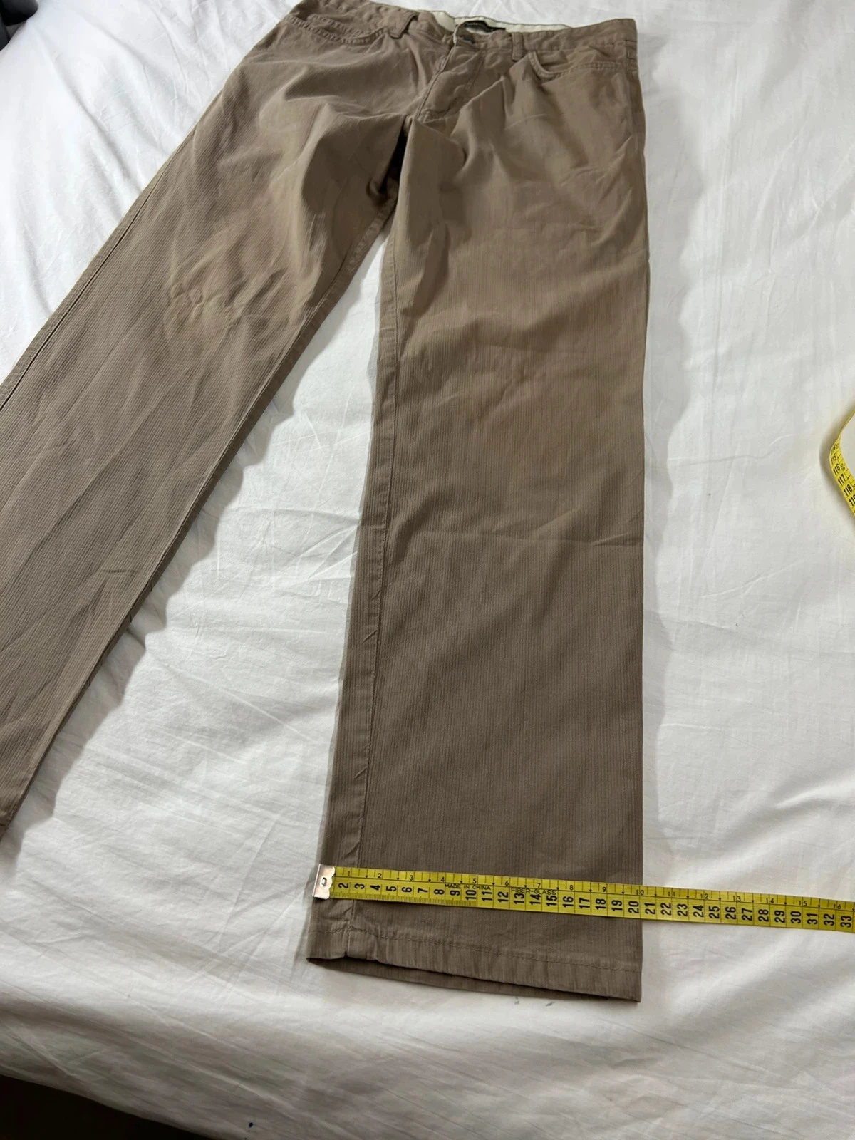 Jean de corte recto beige Celio casual – photo 7